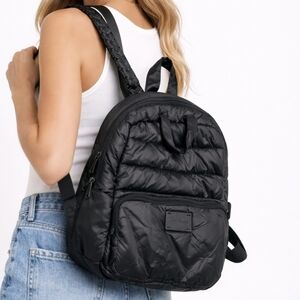 7 A.M Voyage Black Mini Backpack